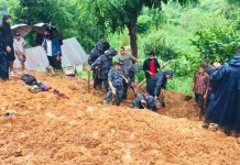 पाल्पामा पहिरोले घर पुरिँदा एक जनाको मृत्यु, दुई बेपत्ता