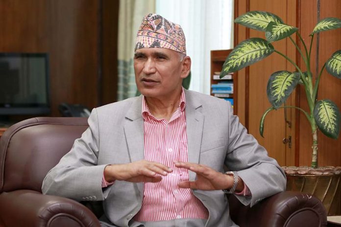 Finance Minister Bishnu Prasad Paudel