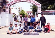 सरकारको स्वेच्छाचारी निर्णयविरुद्ध पत्रकारहरूको धर्ना