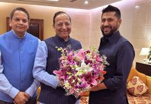 रास्वपा सभापति रवि लामिछाने भारत पुगे