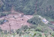 रोल्पामा पहिरोले पुरिँदा दुई जनाको मृत्यु, दश जना बेपत्ता