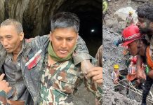 हालसम्म सुरुङबाट तीन जनाको जिवितै उद्धार, थप भेटिने आशामा उद्धारकर्मी